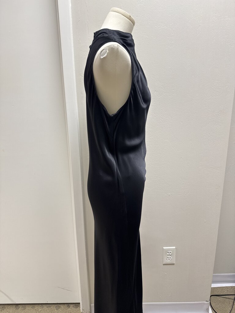 Rails Black Mock Neck Maxi Dress