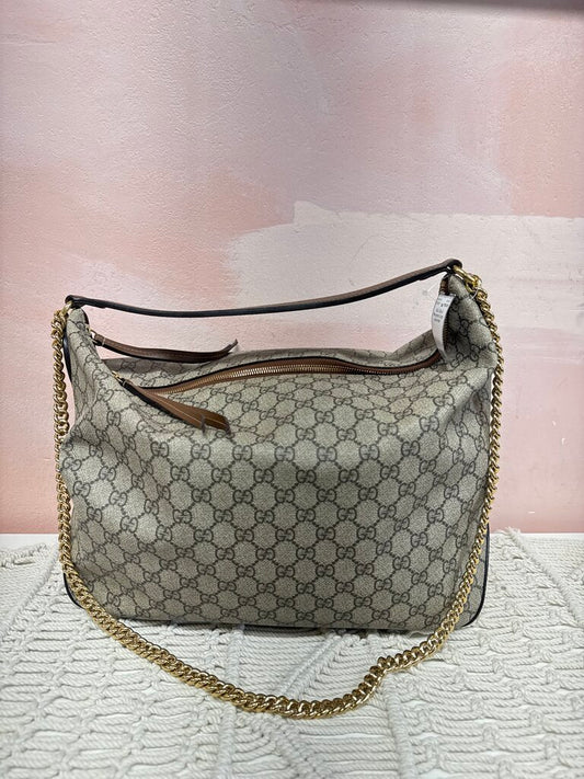 Gucci Monogram Large Linea Hobo