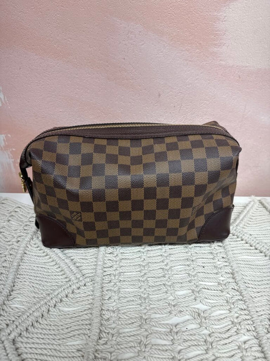 Louis Vuitton Ebene Damier Vaslav Toiletry Large Bag '05