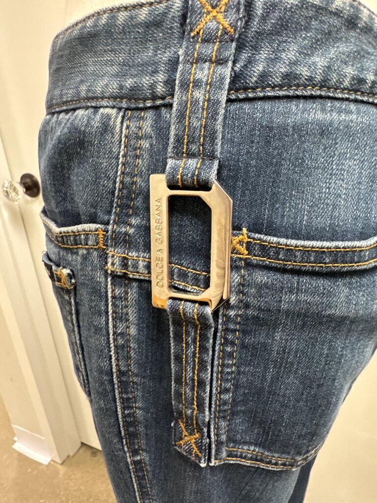 Dolce & Gabbana Straight Leg Jean NWT