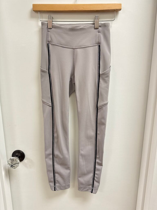 Lululemon Grey Side Stripe Legging