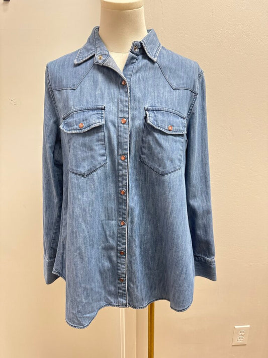 Current Elliot Denim Button Up