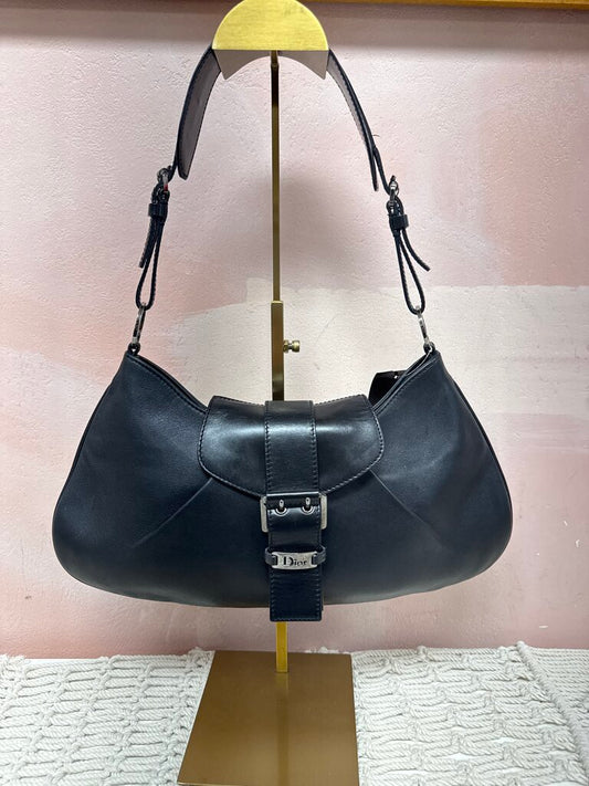 Dior Vintage Leather Shoulder Bag