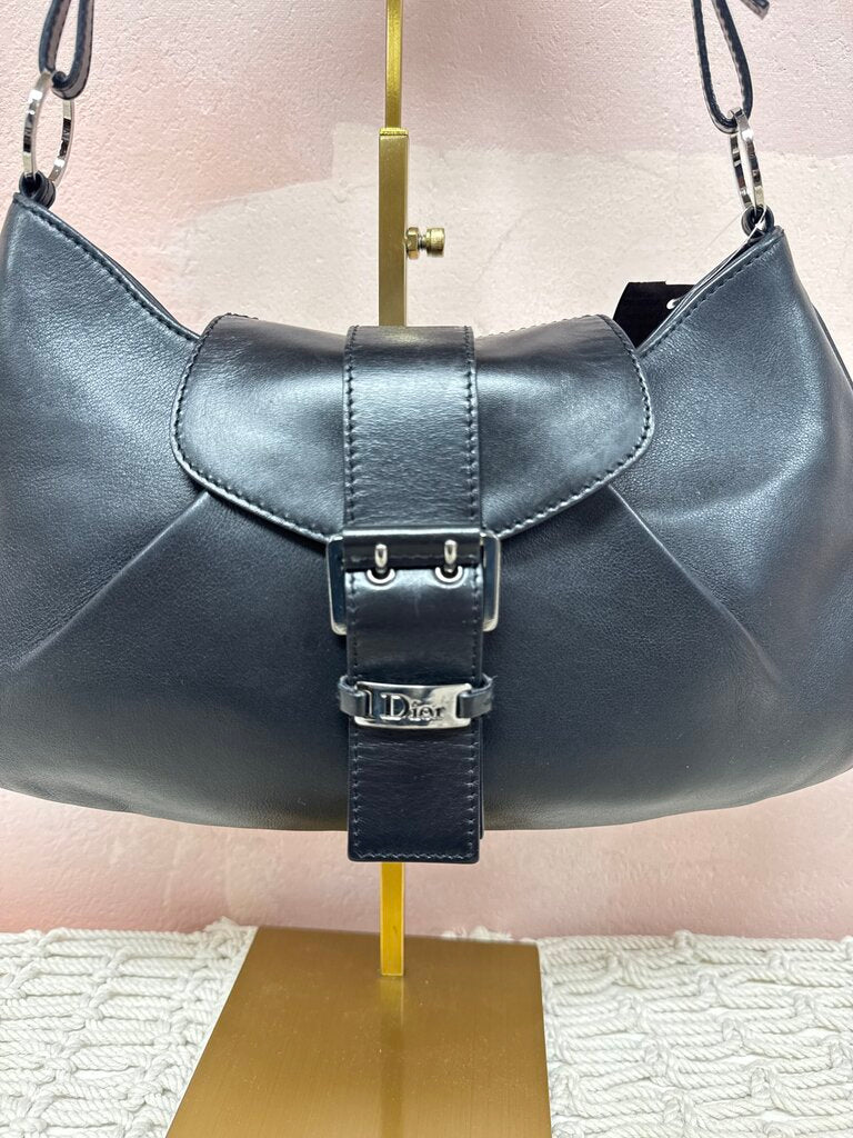 Dior Vintage Leather Shoulder Bag