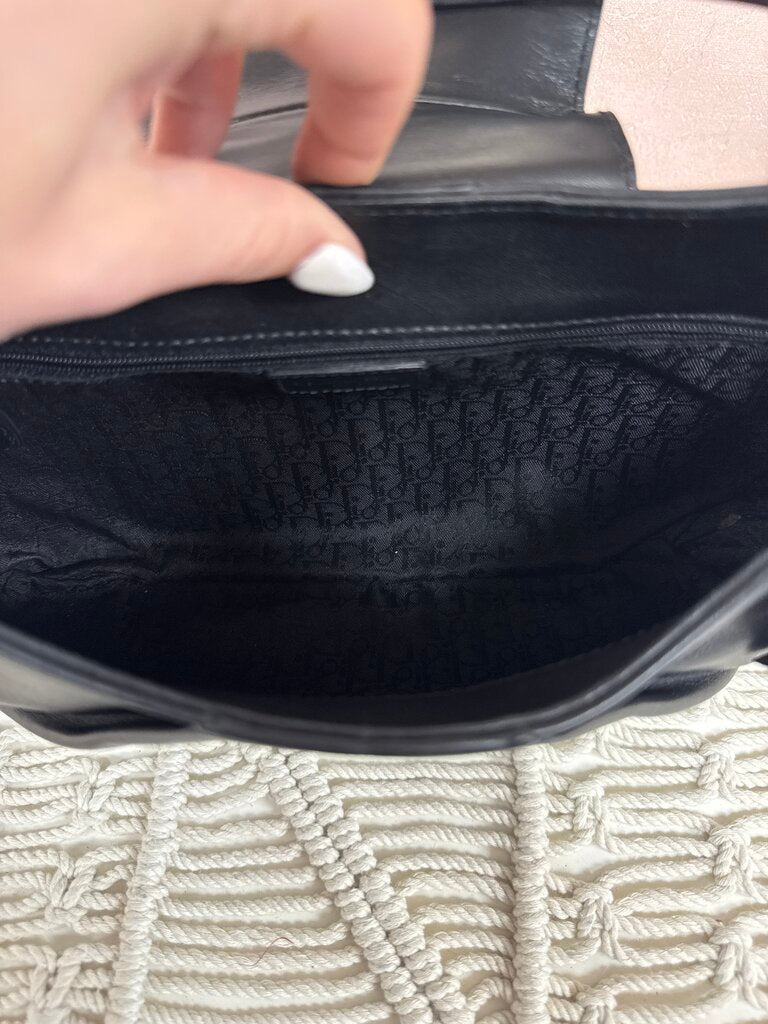 Dior Vintage Leather Shoulder Bag