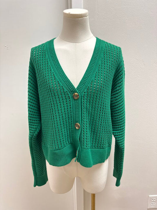 Lululemon Crochet Cropped Cardigan NWT