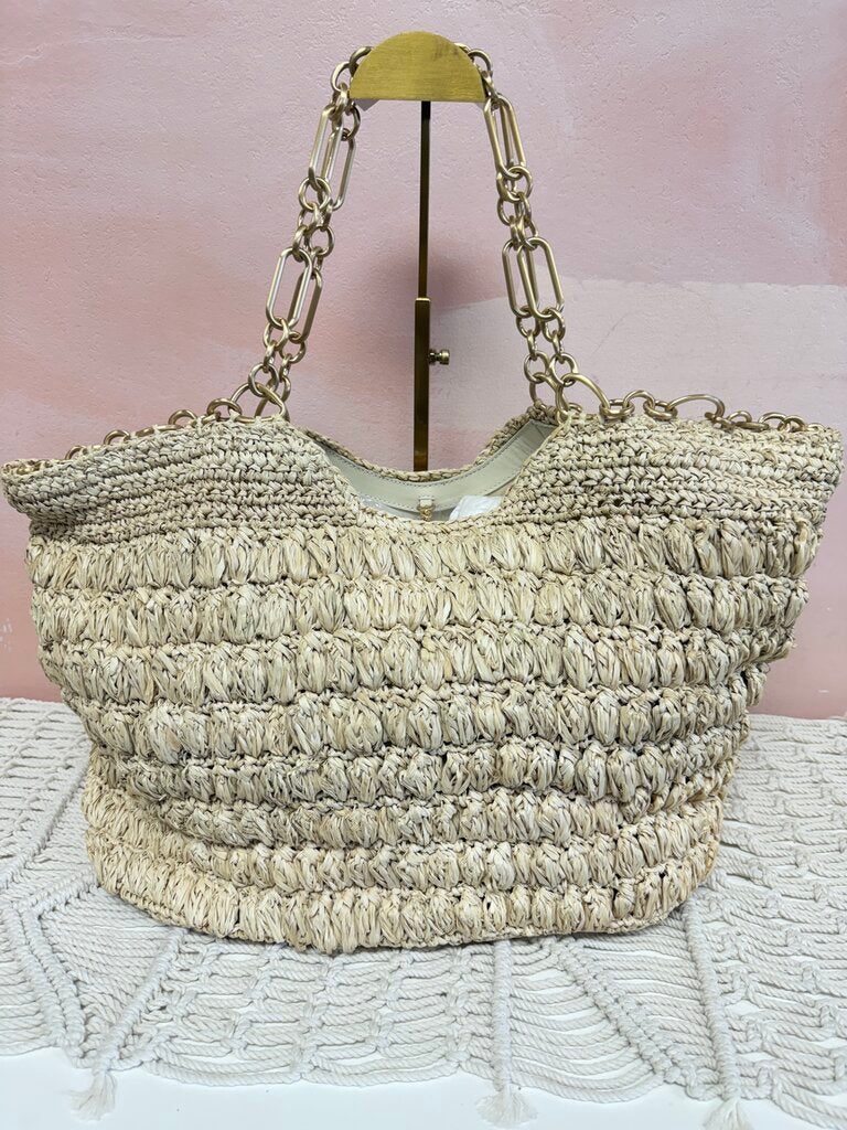 Cult Gaia Straw Tote
