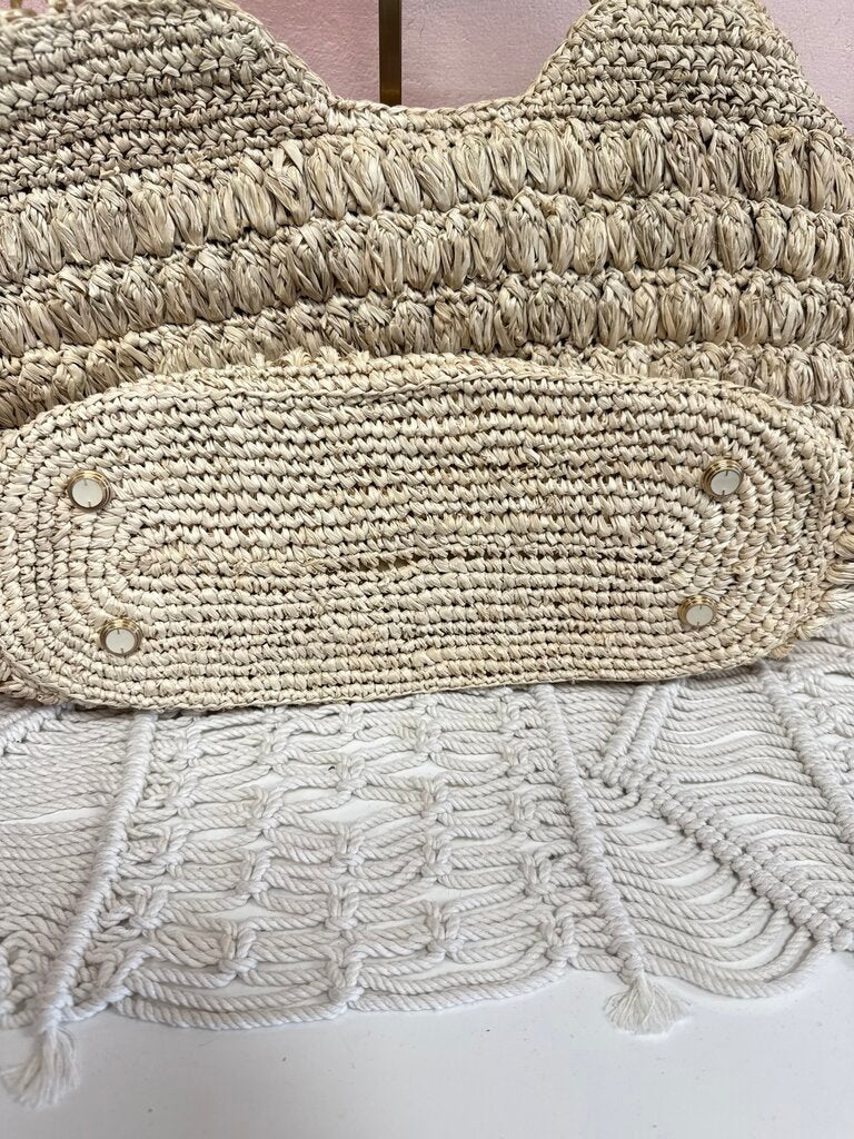 Cult Gaia Straw Tote