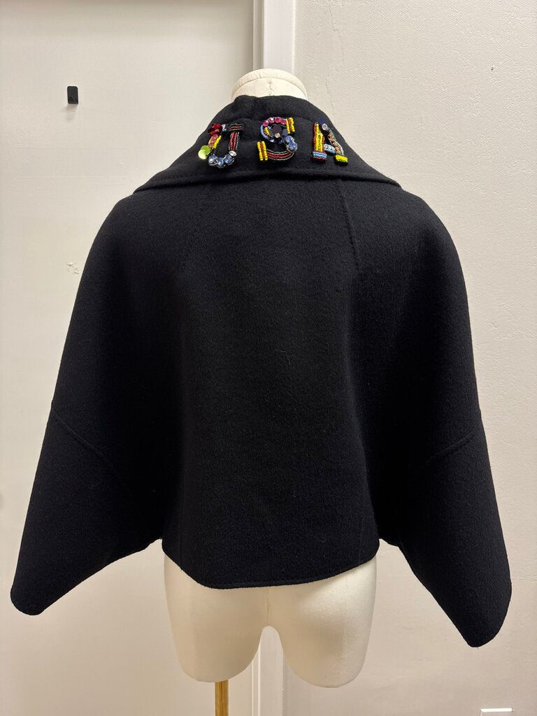 Piazza Sempione Black Cape