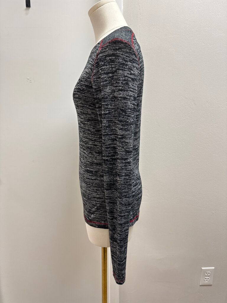 rag & bone Grey Marled Tee