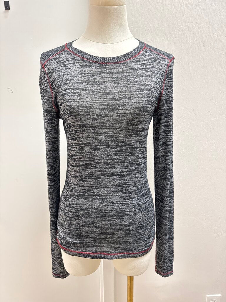rag & bone Grey Marled Tee
