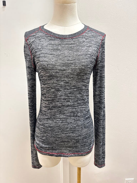rag & bone Grey Marled Tee