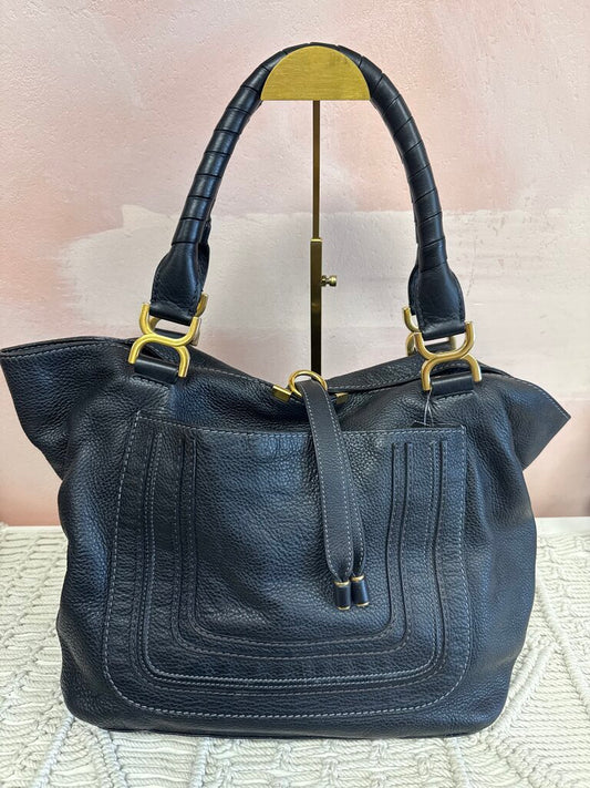 Chloe Black Marcie Tote