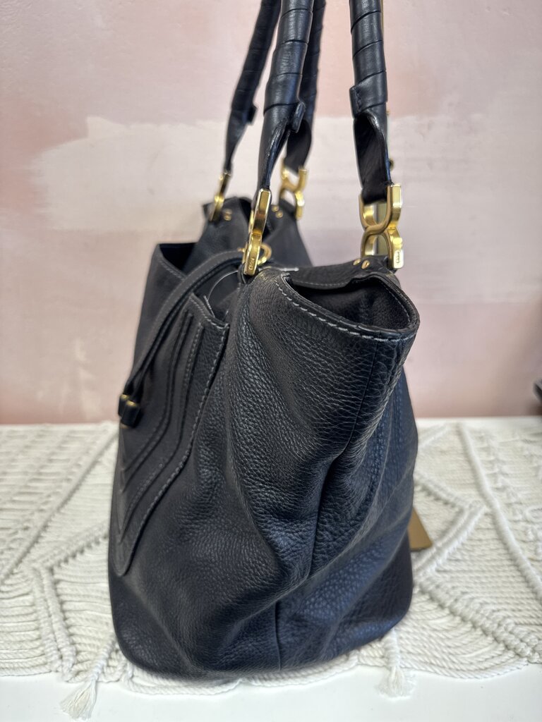 Chloe Black Marcie Tote