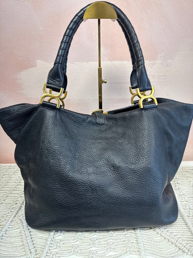 Chloe Black Marcie Tote