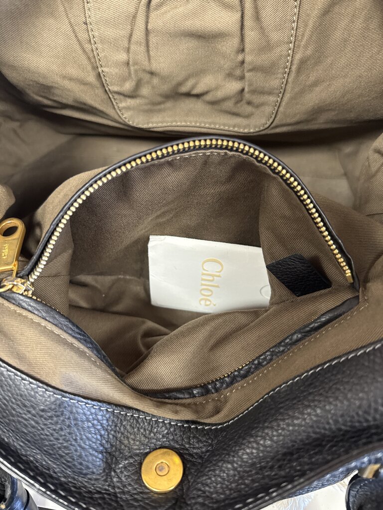 Chloe Black Marcie Tote