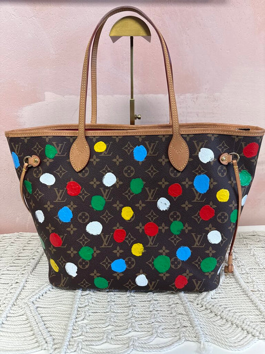 Louis Vuitton Yayoi Kusama Painted Neverful MM