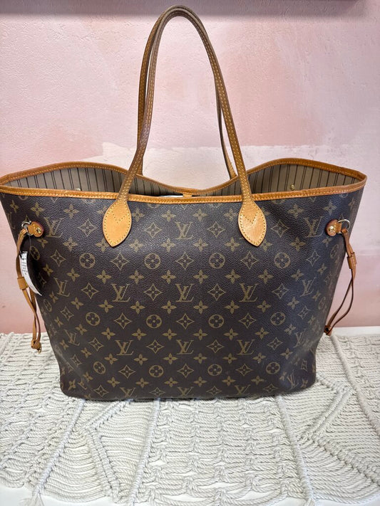 Lous Vuitton Monogram Neverful GM w/Pochette '15 (dust bag)