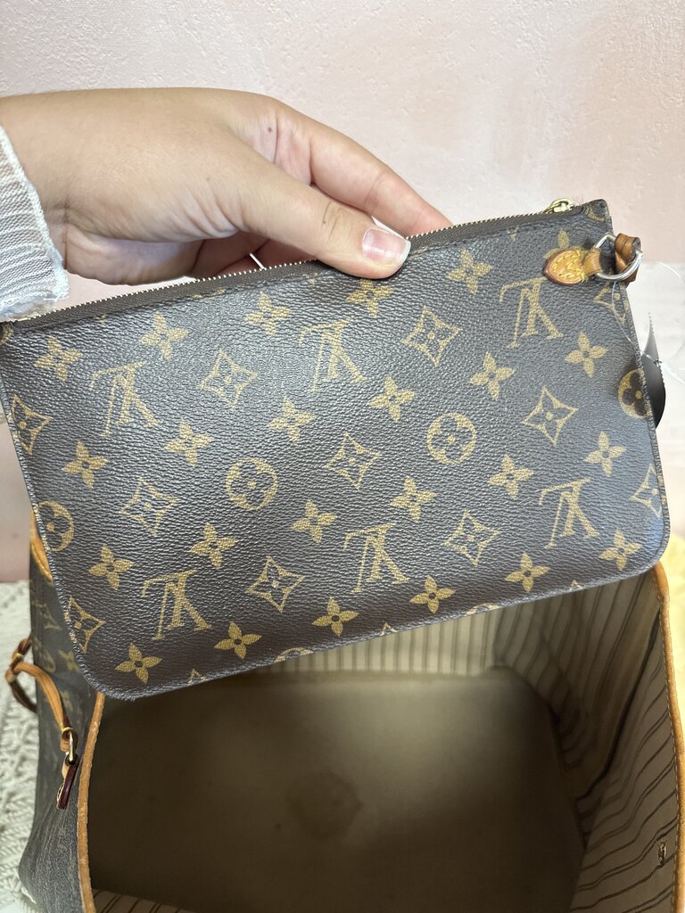 Lous Vuitton Monogram Neverful GM w/Pochette '15 (dust bag)