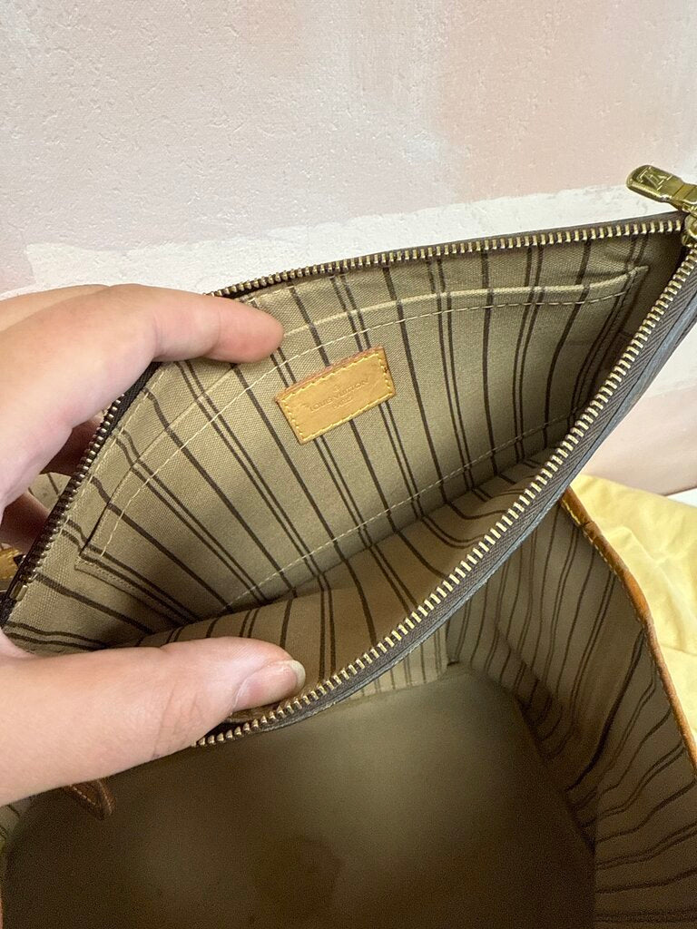 Lous Vuitton Monogram Neverful GM w/Pochette '15 (dust bag)