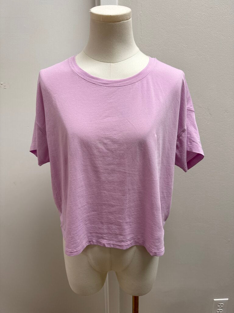 Lululemon Pink Cropped Top