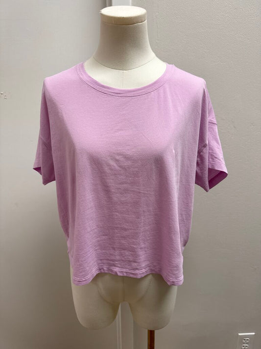 Lululemon Pink Cropped Top