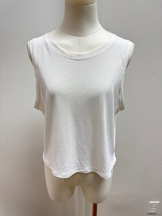 Lululemon White Muscle Tank