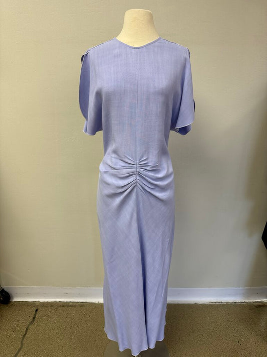 Victoria Beckham Periwinkle Linen Dress
