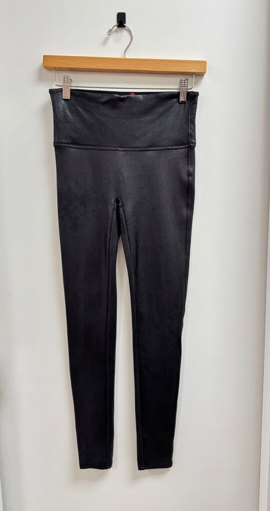 Spanx Black Faux Leather Legging