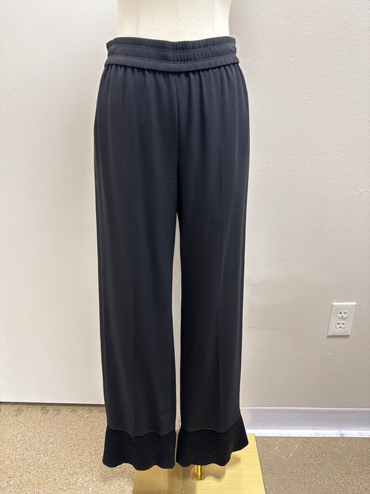 Helmut Lang Black Pull On Pant