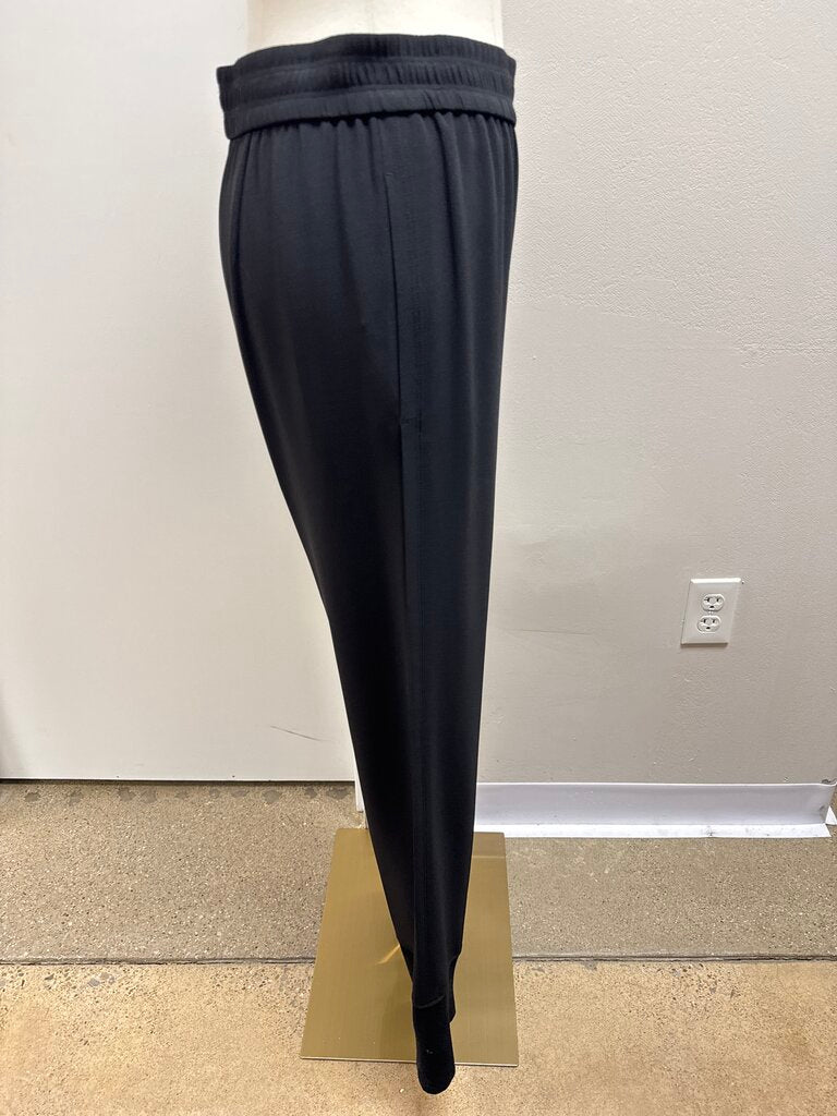 Helmut Lang Black Pull On Pant