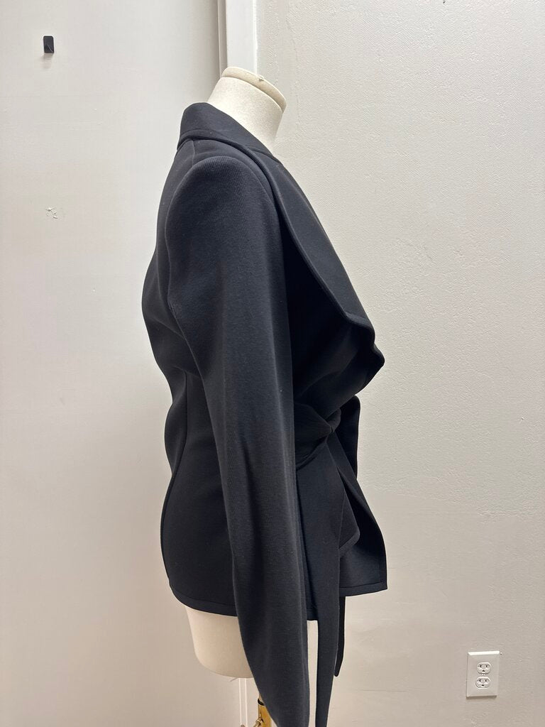 Zenobia Black Belted Jacket