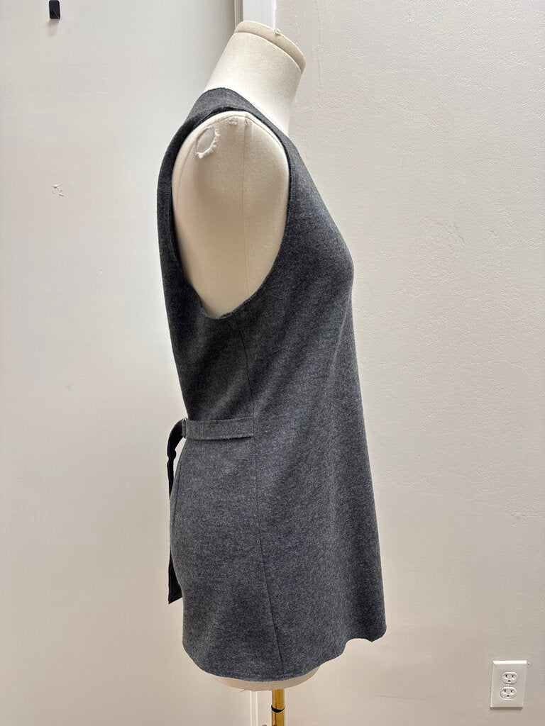 Kal Rieman Grey V-Neck Top