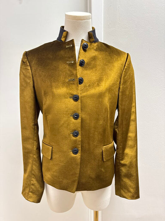 rag & bone Olive Velvet Blazer