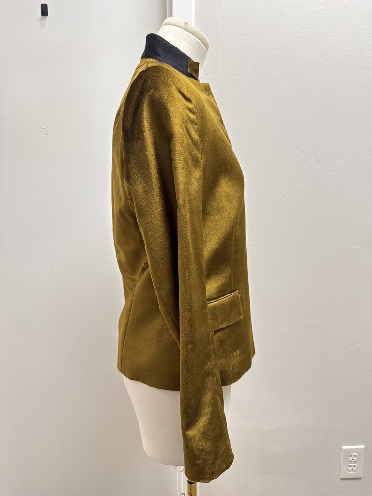 rag & bone Olive Velvet Blazer