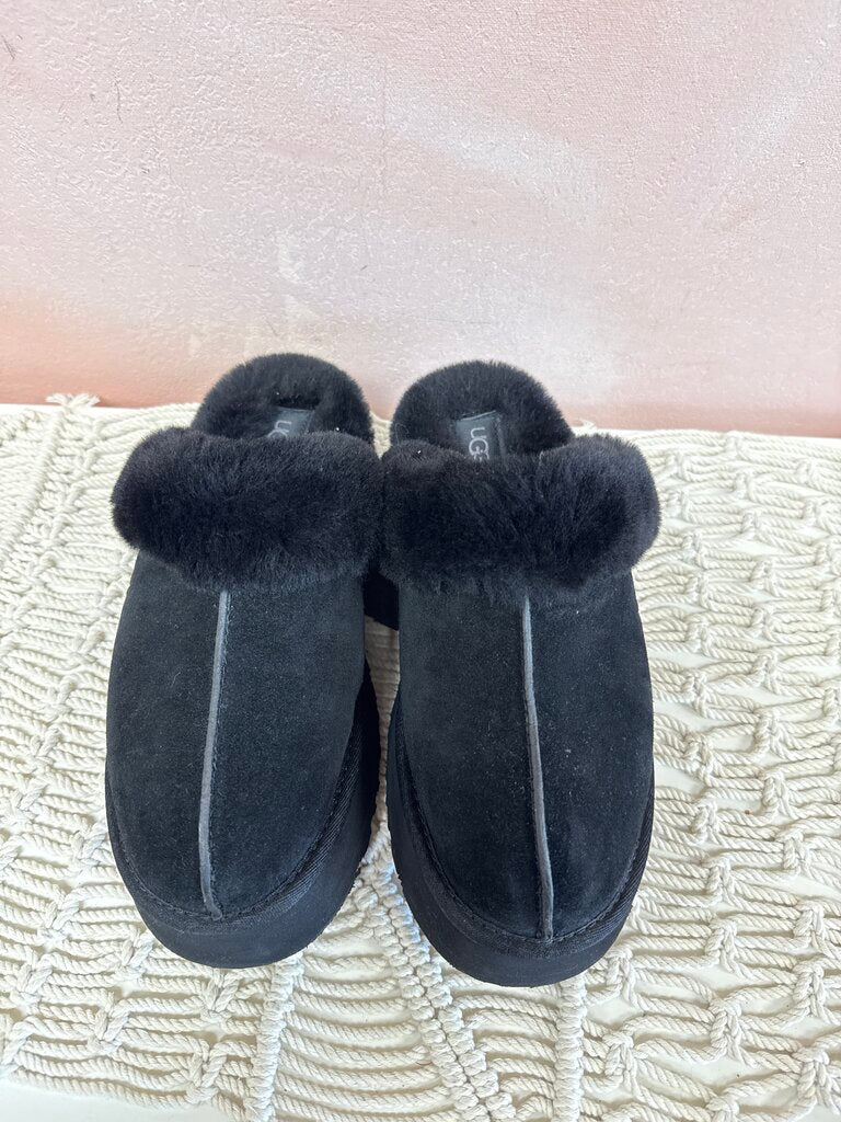 Ugg Black Shearling Mule