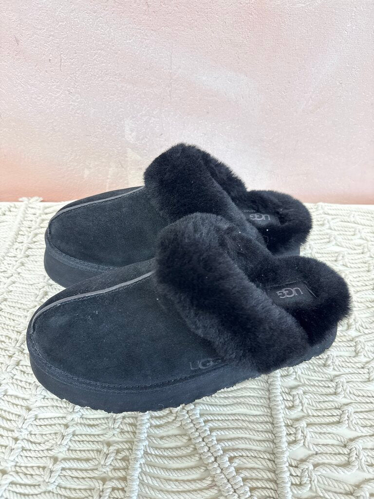 Ugg Black Shearling Mule
