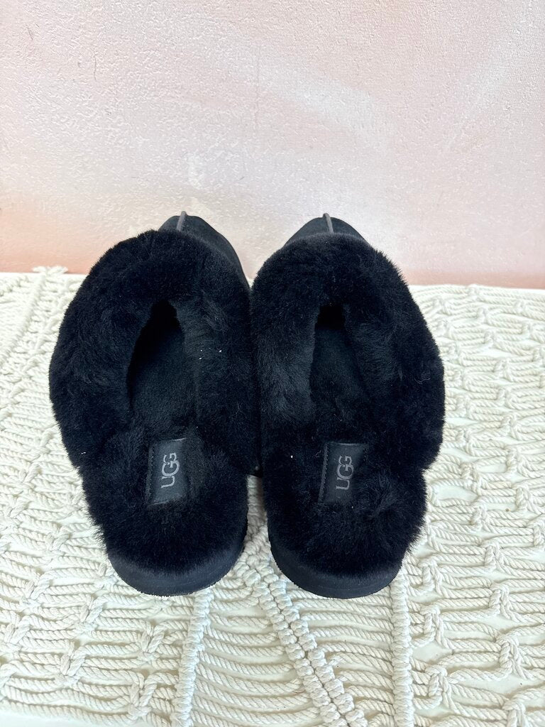 Ugg Black Shearling Mule
