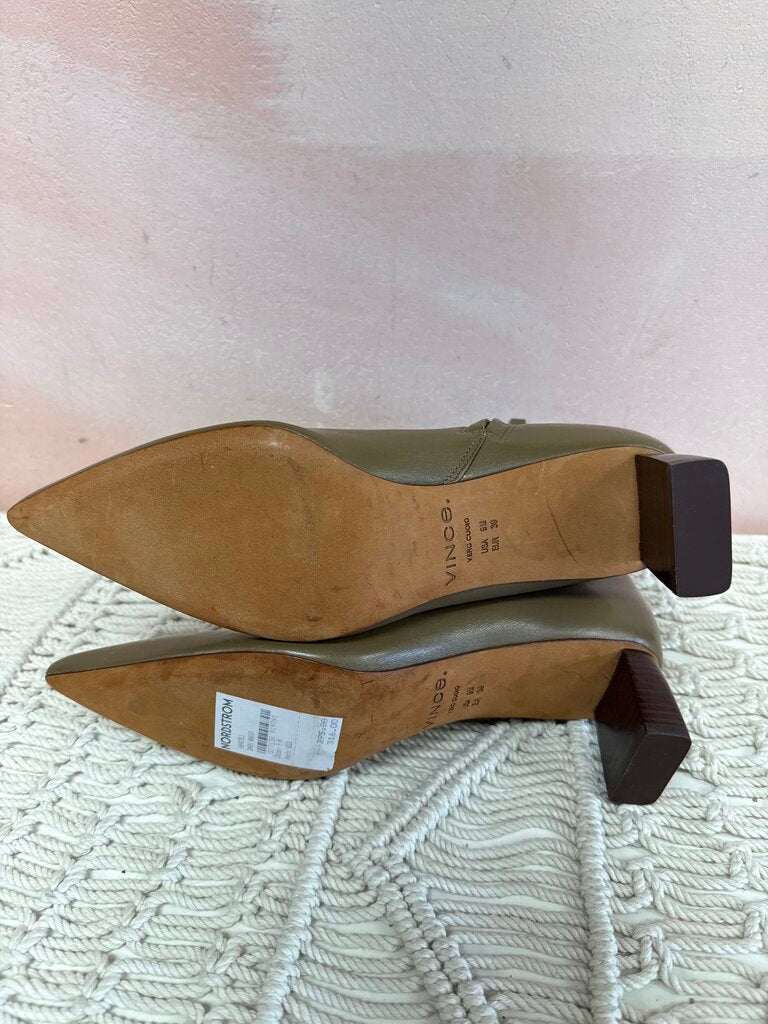 Vince Olive Bootie