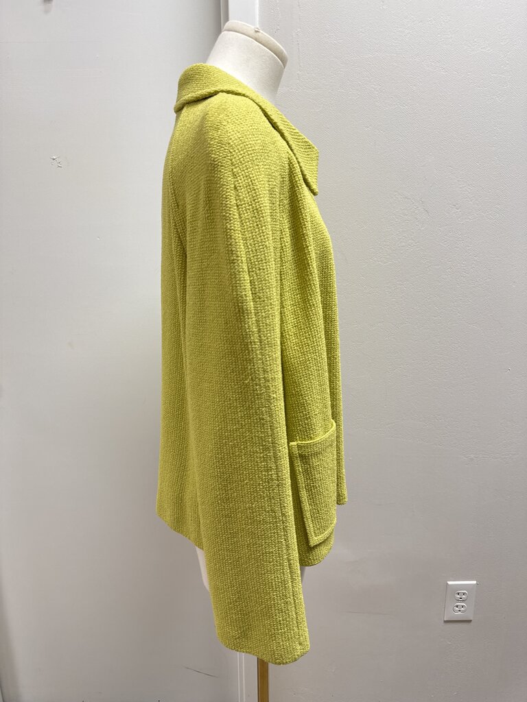 St John Chartreuse Knit Jacket NWT