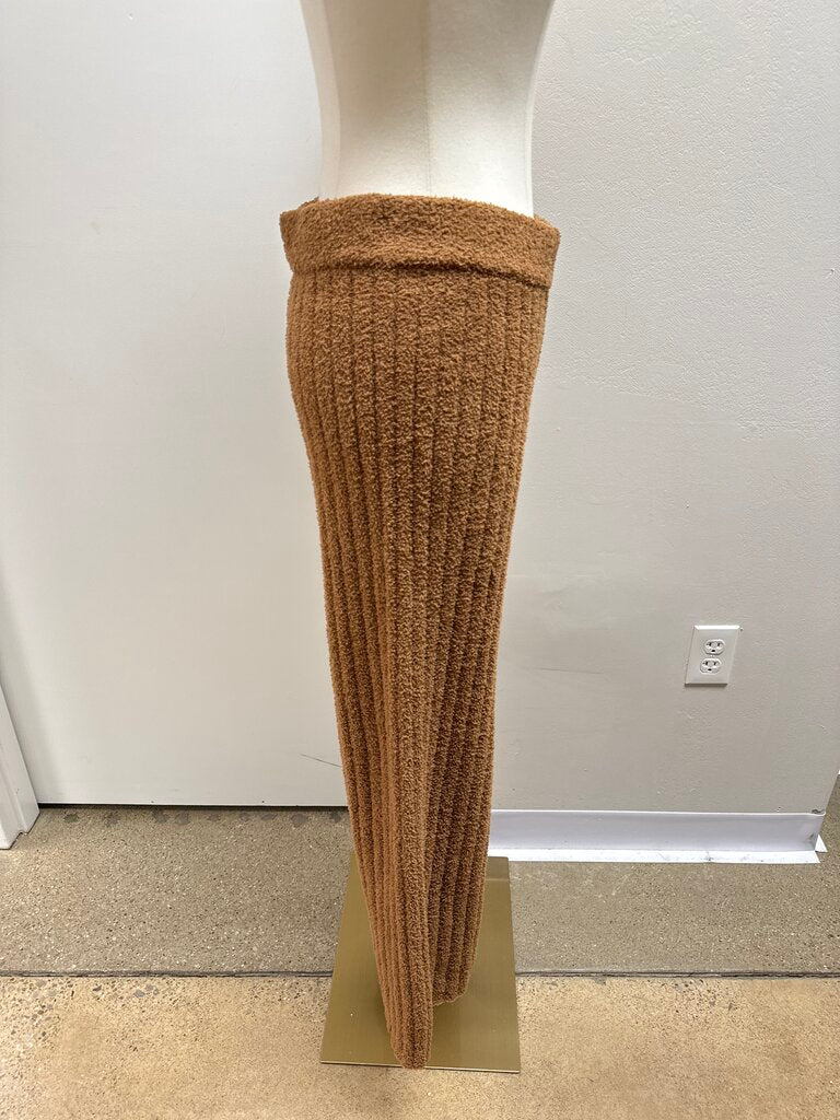Ugg Brown Fuzzy Ribbed Pant