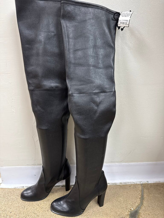 Stuart Weitzman Black Ultra Highland Knee High Boots NWT