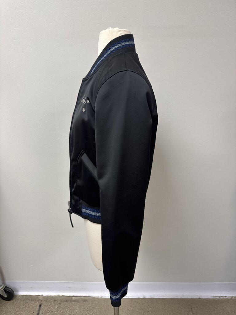 Coach Black Skyline Bomber Jacket