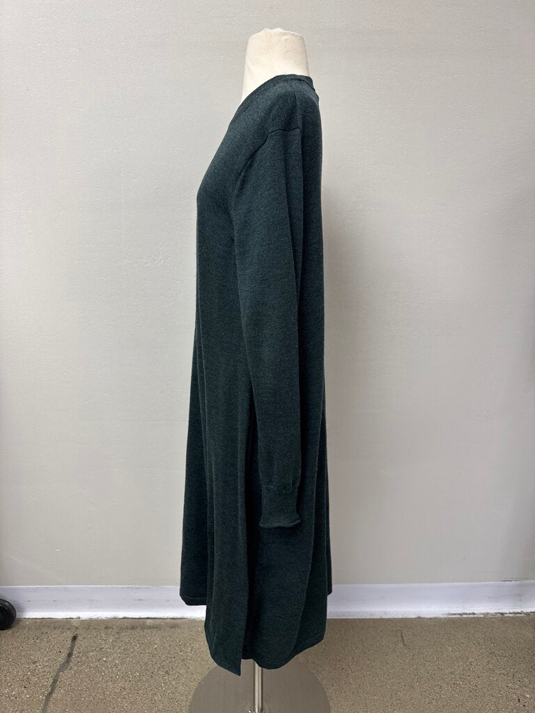 Proenza Schouler Green Sweater Dress