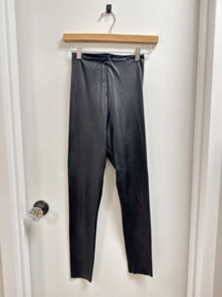 Commando Black Faux Leather Legging