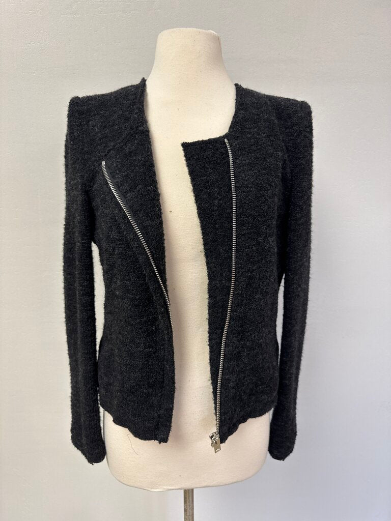 IRO Black Cropped Jacket