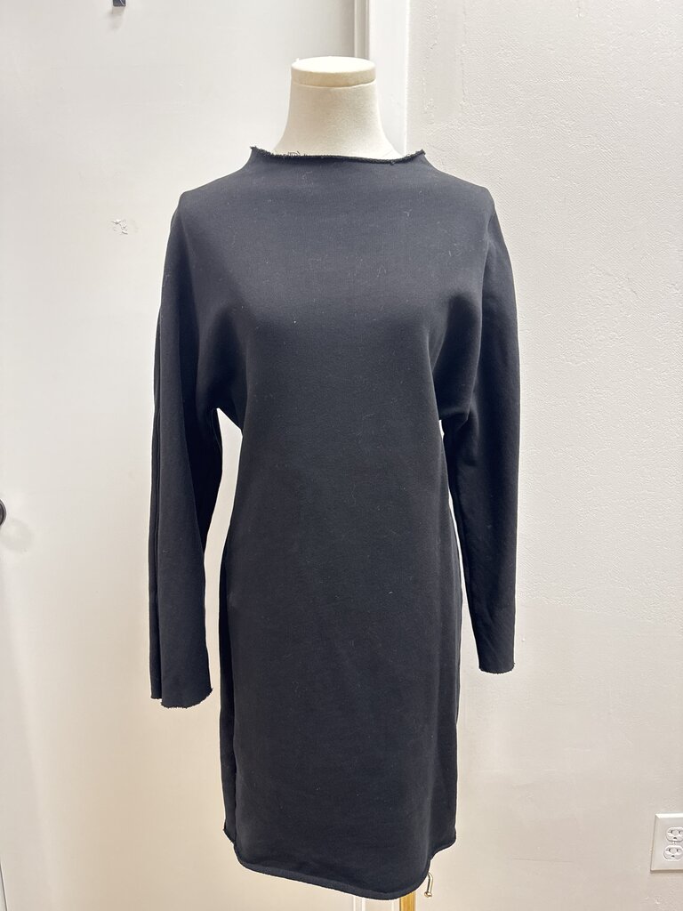 Frani & Eileen Black Sweatshirt Dress
