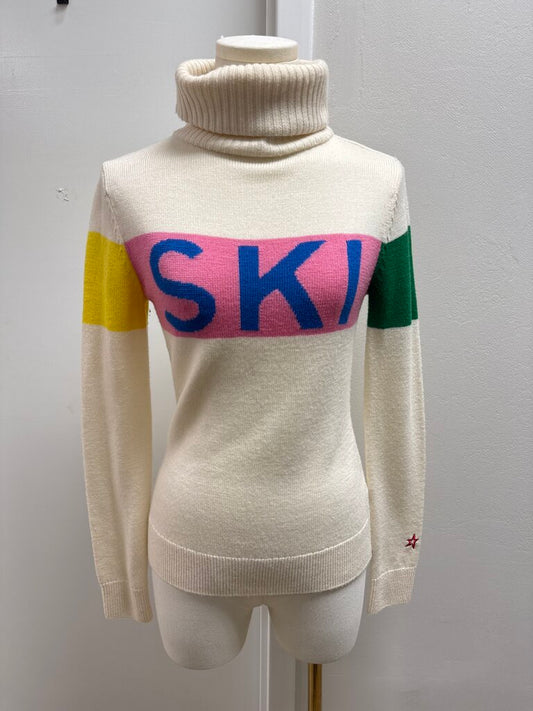 Perfect Moment Ivory Ski Turtleneck