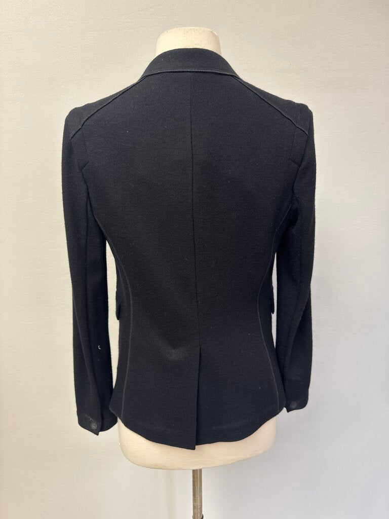 rag & bone Black Wool Blazer