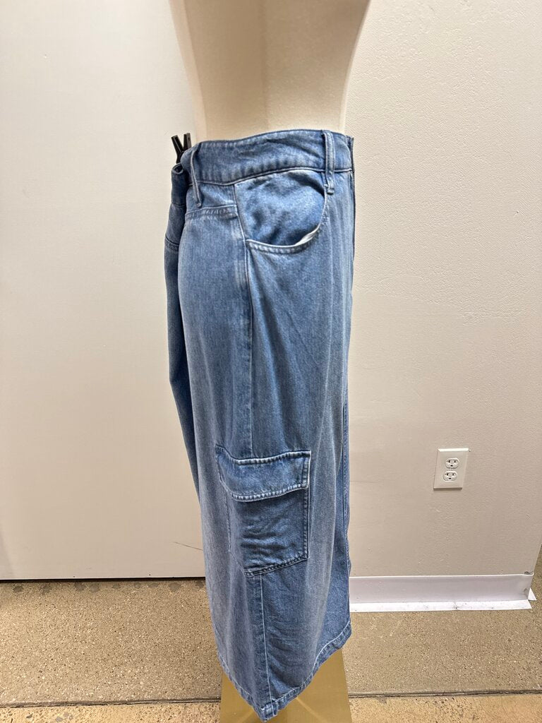 Cloth & Stone Denim Maxi Skirt